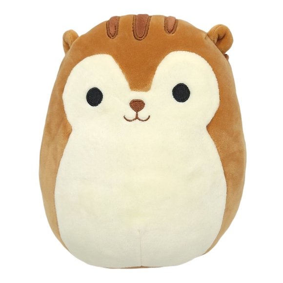 Kellytoy Squishmallows Sawyer The Brown Squirrel Plush Stuffed Animal Toy Cream - Picture 1 of 11